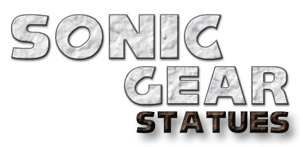 Sonic Statues Title Card