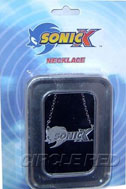 Sonic X Necklace Metal Display Case