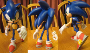 Sonic figure several poses shots