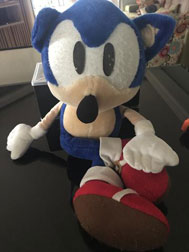 Big Nose Suspicious Plush Sonic