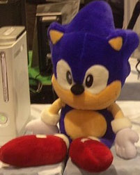 Small Eye Sonic Suspect Doll