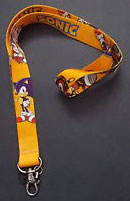 Yellow Sonic Charmy Blaze Lanyard