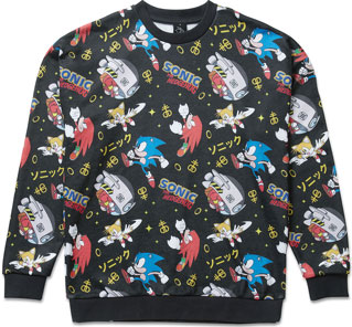 Sonic Jam Sweat Shirt Mens