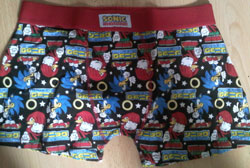 Sonic Knuckles Ring Boxers
