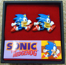 MIB Sonic Cufflinks Display Box