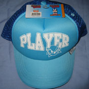 Player Base Ball Cap Sonic Hat Blue