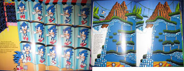 Sonic Game Book Interior Pages