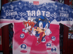 Sonic 2 special stage screen shirt front
