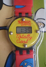 Totally Cool Sonic Watch Face Close Up Photo