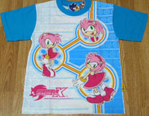 Amy 3 Circles Floral Sonic X Shirt