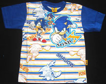 Sonic Knuckles Shadow Stripe Shirt