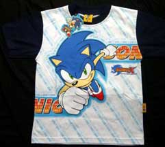 Sonic X Stock Art Leaping Shirt