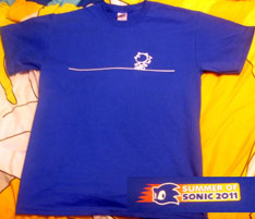 Summer of Sonic 2011 Official Shirt