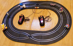 Sonic & Tails Race Track Assembled Photo
