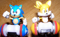 Classic Style Sonic & Tails Racing Figures