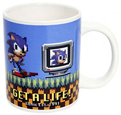 Get a Life Sonic UK Ceramic Mug