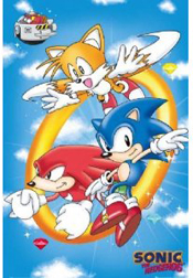 Classic ring maxi Sonic Tails Knuckles Poster