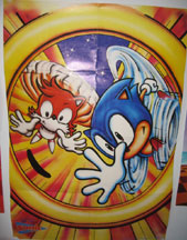 STC Sonic & Tails Ring Reach Poster