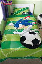 Soccer Football Sonic Bed Set