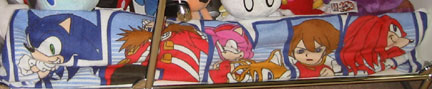 Sonic X Character Cloth Item