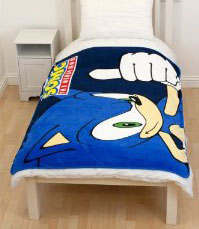 Thumbs Up Textured Sonic Blanket