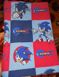 Sonic X Square Pannels Sheets