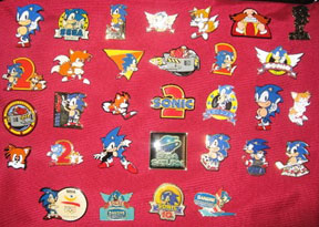 Large Sonic Metal Pin Selection