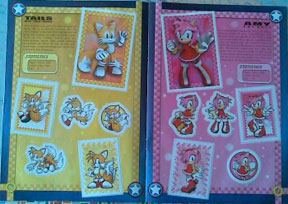 Sticker Tails & Amy Rose Pages