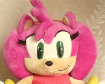 Sega Prize Amy plush face