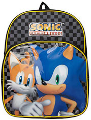 Asda Glossy Sonic Tails Schoolbag