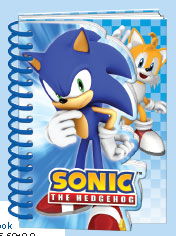 Die-Cut Sonic & Tails Special Double Notebook