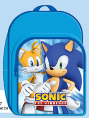 Sonic & Tails Backpack School Bag