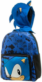 Backpack w/Sonic Spike Theme Hood