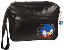 Sonic spin messenger bag