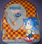 Checker Sonic School Bag