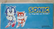 Sonic & Tails rubber pencil bag