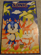 Sonic & Tails Notepad from set