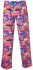 Pink Pajama Pants Busy Classic look