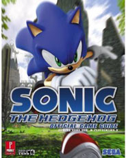 Sonic 06 Xbox & PS3 Game Book