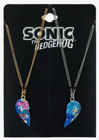 BFF Heart Charm Amy Sonic Necklaces