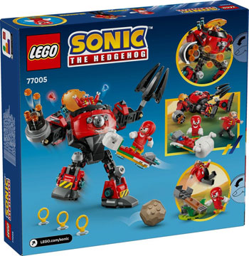 Knuckles vs Egg Crusher Boss Battle Set