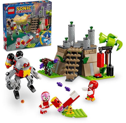Knuckles Master Emerald Shrine Lego Set