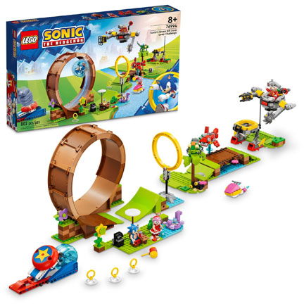 Green Hill Loop Big Lego Set