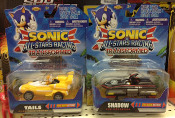 Pull Back n' Go Tails & Shadow Cars