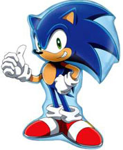 Mylar Sonic X Party Balloon