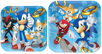 2 Sizes Party Paper Plates Lunch Dinner
