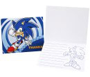 Thank you cards Sonic theme