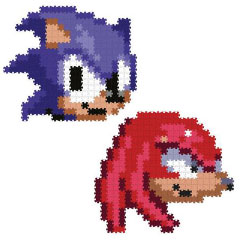 Jixelz Classic Heads Sonic Knuckles