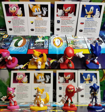 Monopoly Gamer Sonic Figures