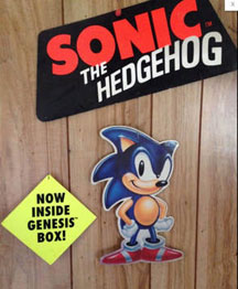 Sonic 1 Display Dangler Mobil Style